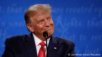 USA Präsidentschaftswahl l TV-Duell, Präsident Donald Trump in Nashville (Jonathan Ernst/Reuters)