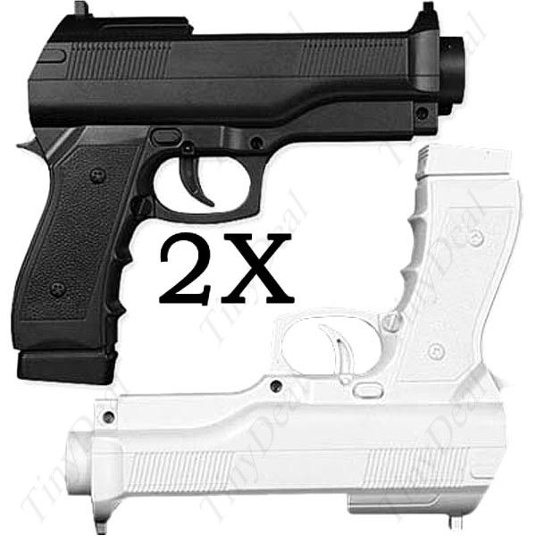 2-x-laser-light-gun-pistol-black-white-for.jpg